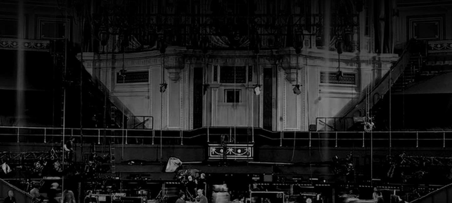 Live music concert with crowd